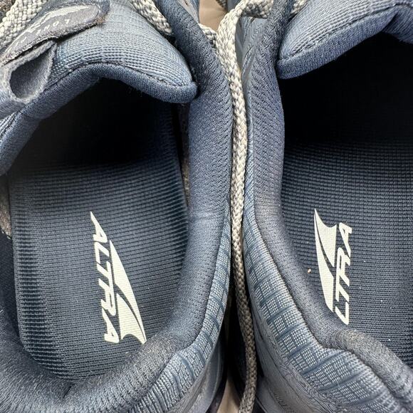 Altra Lone Peak 6 Shoes Womens Size 10 Blue Trail Running MaxTrac Zero Drop - Picture 9 of 10